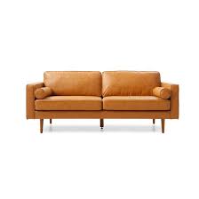 At wayfair, we carry zillions of couch styles to fit any home's decor. Allmodern Jenifer 80 Faux Leather Square Arm Sofa Reviews Wayfair