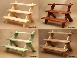 3 Tier Display Shelf Display Riser Store Display Shelf Etsy Display Risers Tiered Display Shelves Craft Show Displays