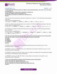 The number conversion between different forms, billions, millions, trillions, crores, lacs, thousands & hundreds, can be easily done. Rd Sharma Solutions For Class 6 Chapter 1 Knowing Our Numbers Exercise 1 2 Access Pdf