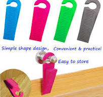 Amazon.com: MOODKEY 4PCS Premium Rubber Hook Type Door ...