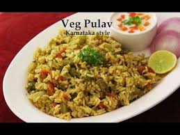 Karnataka Style Pulao Recipe Explained With Step By Step Pictures And Video This Pulao Or Palav Is Very Tast Veg Pulao Vegetable Pulao Recipe Veg Pulao Recipe