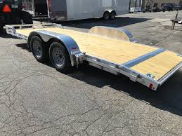 Aluminum car hauler trailer the aluminum car hauler is a lightweight, low maintenance alternative to the steel version. 80 X18 High Country Aluminum Open Car Hauler Trailer W Pressure Treated Deck Ron S Toy Shop