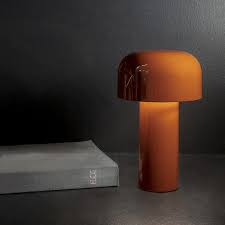 bellhop portable led table lamp with usb charger and 24hrs autonomy portable lamps led table lamp table top lamps