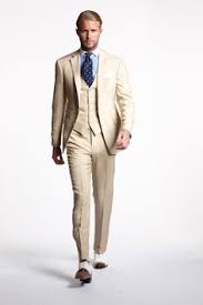 Colors the dominant role played in men's suits is suit colors. 25 Beige Cream Suits Ideas Cream Suit Suits Wedding Suits