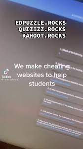 We did not find results for: Edpuzzle Rocks Quizizz Rocks Kahoot Rocks Tik We Make Cheating Websites To Help Students