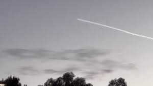 Residents Watch as SpaceX Rocket Flies Over SoCal Following Sunset Launch
