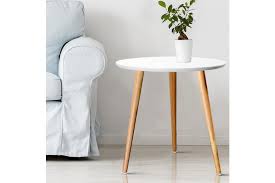 Replicated blackened wood finish with gray textural grain. Dick Smith Artiss Coffee Table Side Table White Top Home Garden Furniture Tables