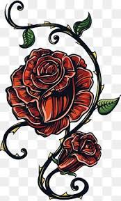 Flowers Flowers Tattoo Vector Dark Roses Tattoo Flower Tattoos Rose Thorn Tattoo