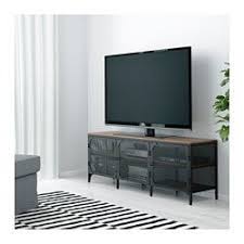 Fjallbo Tv Meubel Zwart 150x36x54 Cm Ikea Tv Bench Ikea Tv Stand Ikea Tv