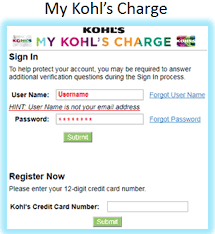 Check spelling or type a new query. Sign In To My Kohl S Card To Make A Payment