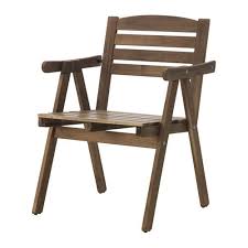 Falholmen Chaise Avec Accoudoirs Exterieur Teinte Gris Brun Teinte Brun Clair Ikea Outdoor Dining Chairs Outdoor Dining Furniture Outdoor Chair Pads