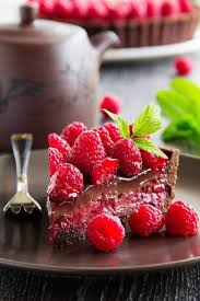 Tarte Au Chocolat Et Aux Framboises Chocolate Raspberry Tart Tarte Chocolat Framboise Recette Tarte Chocolat Chocolat Framboise