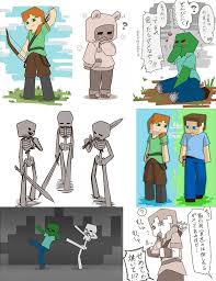 Minecraft Gekritzel Gekritzel Minecraft Minecraftart Minecraft Art Minecraft Anime Minecraft Drawings