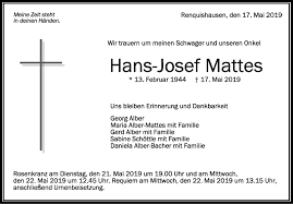 Here you can learn about the movies josef mattes acted in. Traueranzeigen Von Hans Josef Mattes Schwaebische De Trauerportal