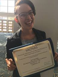 Catrina Wilson wins Materials Poster Presentation Award at SACNAS