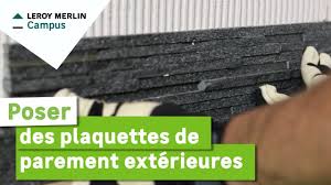 Maybe you would like to learn more about one of these? Comment Poser Des Plaquettes De Parement Exterieures Leroy Merlin Youtube