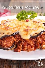 Griechische Moussaka Rezept Rezept Moussaka Rezept Rezepte Griechisches Essen