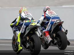 Colin Edwards And Valentino Rossi Yamaha Fiat 2007