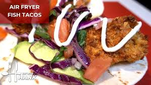 Maybe you would like to learn more about one of these? Air Fried Fish Tacos Baja Fish Street Taco Mix Ninja Foodi Xl Air Frying Oven Food Truck Style Youtube
