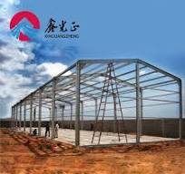 Simple Prefabricated Hangar Light Steel Frame Building Steel Structure  Warehouse