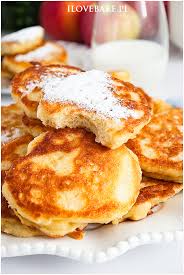 Budyniowe Racuchy Z Jablkami I Love Bake Culinary Recipes Food Recipies Food