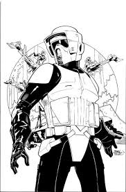 The Bombshellter Star Wars 22 Cover Step By Step Part 1 Line Art Star Wars Poster Star Wars Awesome Star Wars Comics