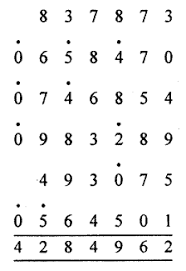 Nowadays, many schools have started teaching vedic maths. Rbse Solutions For Class 10 Maths Chapter 1 Vedic Mathematics Ex 1 1