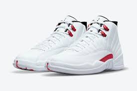 The air jordan 12 became a legendary athletic shoe when michael jordan, sick with the flu, scored 38 points in the 1997 nba finals while wearing the sneakers. Air Jordan 12 Twist White University Red Ct8013 106 Release Date Sbd