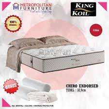 Dirancang secara alami mengikuti lekukan tubuh, matras ini mengantar anda pada kenyamanan dan secara bersamaan mempertahankan posisi alami tulang belakang saat berbaring. Jual Kasur Springbed King Koil Chiro Endorsed 120 X 200 Spring Bed Matras Kota Bekasi Metropolitan Furnitures Tokopedia