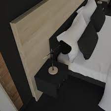 Retrait disponible sous 2h dans 61 magasins. Ensemble Tete De Lit 160 Cm 2 Chevets Chene Blond Et Graphite Kazed