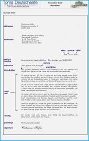 Searching for samples of job application letter? Formalen Brief Schreiben Beispiel German Language Learning Application Letter Sample A Formal Letter