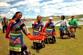 Tibetan Robe-Tibetan's Traditional Clothes