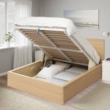 Maybe you would like to learn more about one of these? Malm Struttura Letto Con Contenitore Impiallacciato Rovere Mord Bianco 160x200 Cm Ikea It