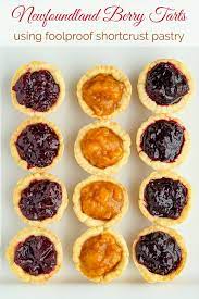 Jam Tarts Newfoundland Berry Tarts Topped With A Dollop Of Thick Cream Recipe Jam Tarts Berry Tart Tart Baking