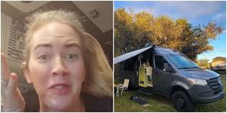American millionaire businesswoman sells all her assets and chooses to live  in a mobile home in Florida