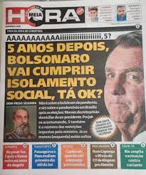 Cover of the Meia Hora Newspaper (852025) : rbrasil