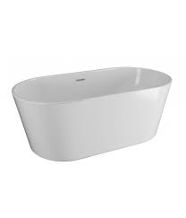 Badewanne in 160 x 80 cm: Freistehende Badewanne Led 160x80 Weiss Uzo Ablaufgarnitur Gratis 00221
