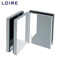 ODM OEM Square Corner Shower Glass Clamps Hinges 90 135 180 Degree with  Covers Glass to Glass Patch Fitting for Bathroom Shower Enclosure