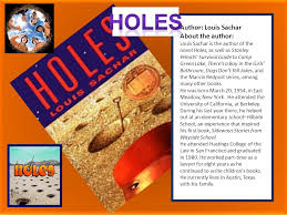 A series by louis sachar. Holes Author Louis Sachar About The Author Louis Sachar Is The Author Of The Novel Holes As Well As Stanley Yelnats Survival Guide To Camp Green Lake Ppt Video Online Download
