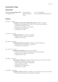 It is a short autobiography where you tell to admission officers about yourself, your previous education. Sample Summer Job Resume Templates At Allbusinesstemplates Com