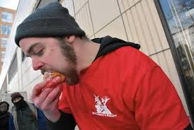 Contestants pack in paczki to raise cash for cancer group