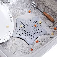 Use stopper to fill the sink with water for washing and soaking. Star Shape Bathroom Hair Stoppers Catcher Basin Outfall Drain Cover Kitchen Sink Strainer Stopper Plug Sink Filtr Kitchen Sink Strainer Kitchen Sink Dish Racks