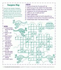 Each clue contains words in bold that belong to the same family. Crossword Puzzles Printables Familyeducation
