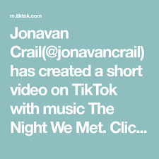 Jonavan Crail Jonavancrail Has Created A Short Video On Tiktok With Music The Night We Met Click The 3 Cute Cartoon Wallpapers Moving Wallpapers Live Photo