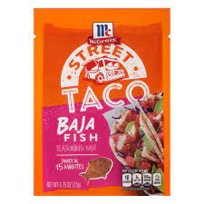 Blackened fish tacos take only 20 minutes to get on the table and are packed with flavour from the homemade seasoning mix. Save On Mccormic Street Taco Seasoning Mix Packet Baja Fish Order Online Delivery Stop Shop