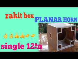 Paket box + speaker 2 way 12 inch, 9. Box Planar 12 Online