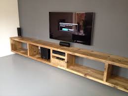 Zwevend Tv Meubel Van Oud Steigerhout Home Furniture Living Room Tv Home