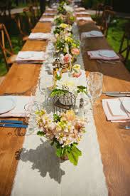 A Rustic Summer Wedding In Sonoma County California Wedding Table Layouts Rustic Wedding Table Rustic Wedding Table Setting