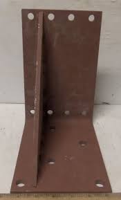 Steel | angles, brackets & braces. Heavy Duty Steel Angle Bracket P N 11609799 2 Nos Angle Bracket Steel Bracket