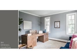 I painted my dining room bm kendall charcoal and have white slipcovered chairs that pop against the walls. Favorite Paint Colors Leedy Interiors Tinton Falls Nj Benjamin Moore Kendall Charcoal Leedy Interiors